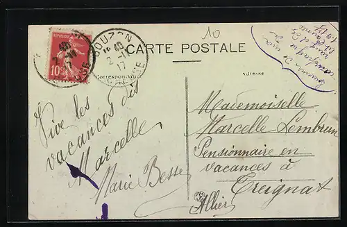 AK Gouzon, Place du Marche