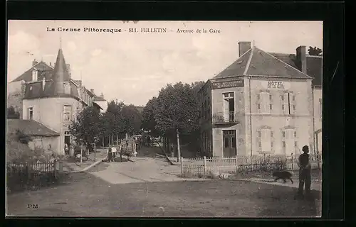 AK Felletin, Avenue de la Gare