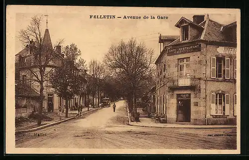 AK Felletin, Avenue de la Gare