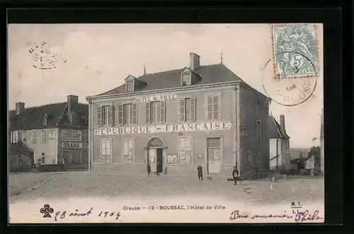 AK Boussac, L`Hôtel de Ville