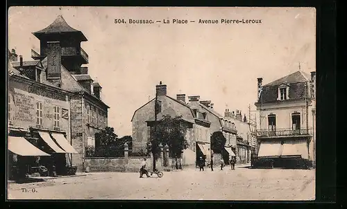 AK Boussac, La Place, Avenue Pierre-Leroux