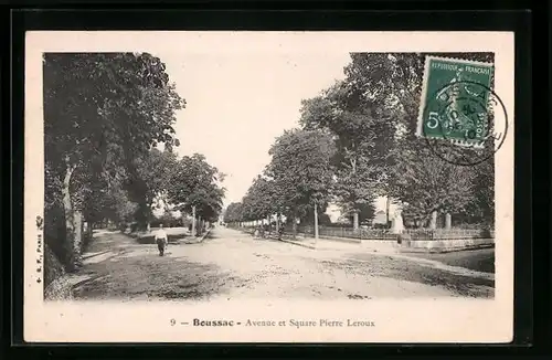 AK Boussac, Avenue et Square Pierre Leroux