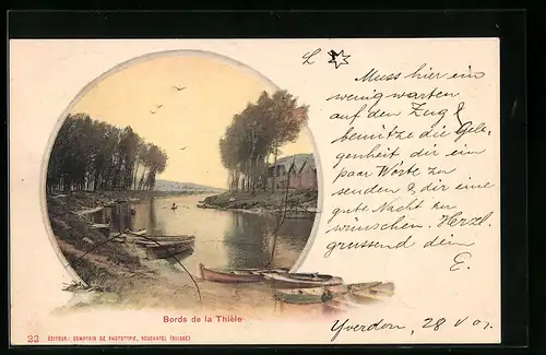 AK Yverdon, Bords de la Thièle