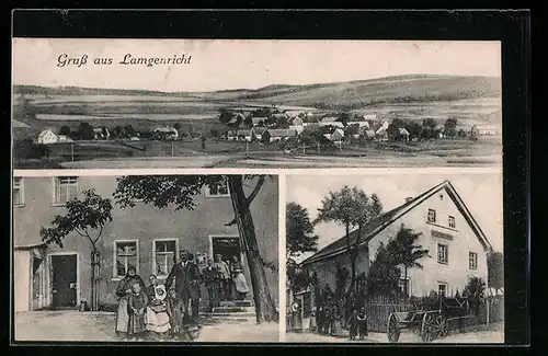 AK Lampenricht, Totale, Kramerladen und Gasthaus