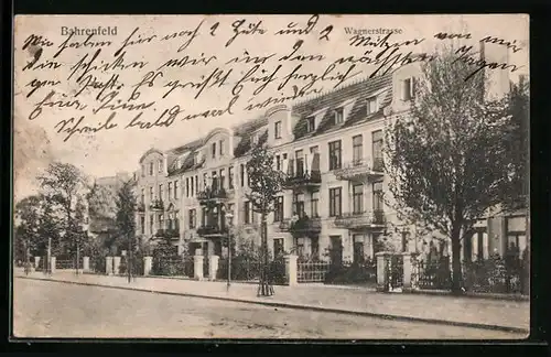 AK Hamburg-Bahrenfeld, Haus in der Wagnerstrasse