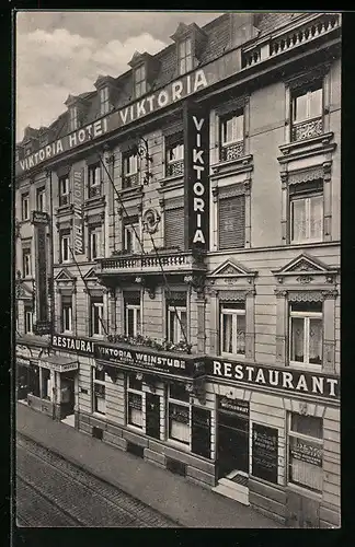 AK Köln, Hotel Viktoria, Maximinenstrasse 50