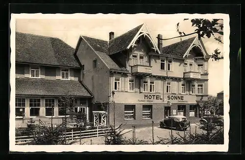 AK Dobel /Schwarzwald, Hotel Sonne von Famile Bossinger