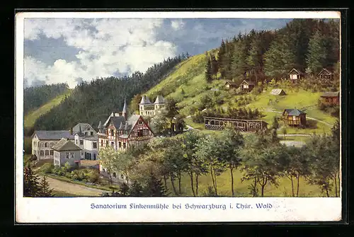 AK Allersdorf, Sanatorium Finkenmühle