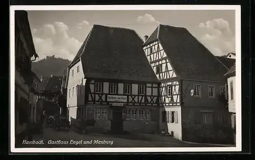 AK Hambach, Gasthaus Engel & Maxburg