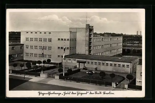 AK Berlin-Neukölln, Jugendherberge Haus der Jugend, Teupitzerstrasse 39-43