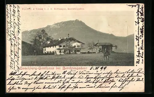 AK Berchtesgaden, Boschberg-Gasthaus