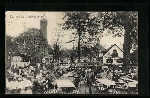 AK Darmstadt, Restaurant Ludwigshöhe