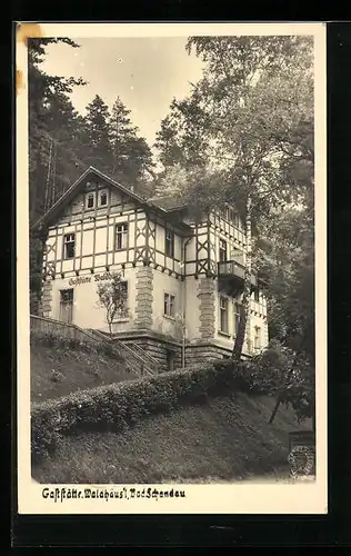 AK Bad Schandau, Gaststätte Waldhäus`l