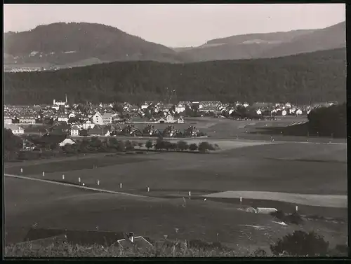 Fotografie unbekannter Fotograf, Ansicht Bümpliz, Panorama der Ortschaft