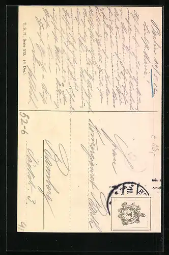 AK Baby mit weinendem Gesicht