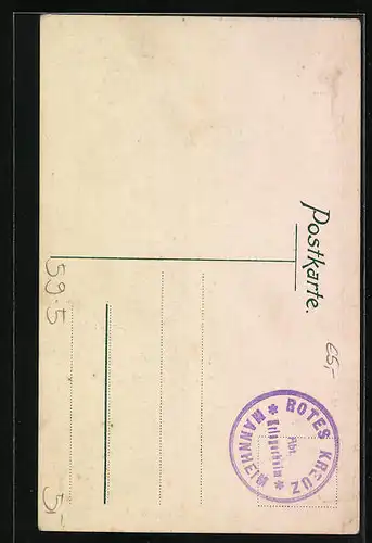 AK Mannheim, Blumenuhr im Friedrichspark