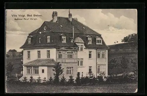 AK Bad Steben, Hotel Villa Voigt
