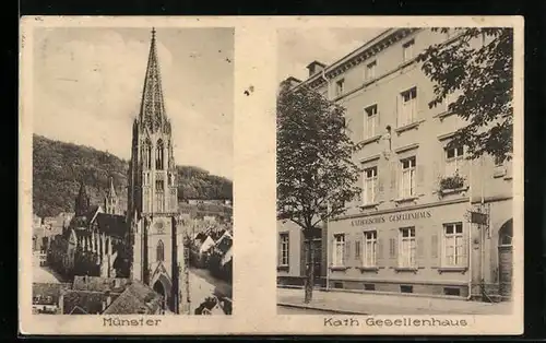 AK Freiburg, Kath. Gesellenhaus, Münster