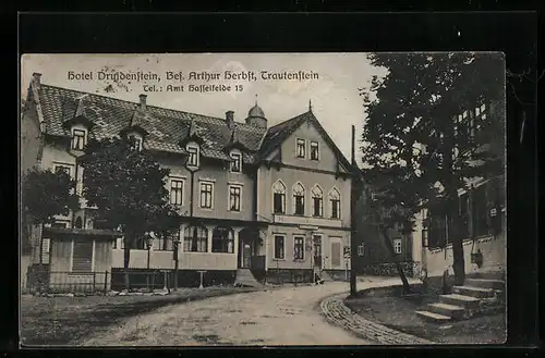AK Trautenstein, Hotel Druidenstein, Bes. Arthur Herbst