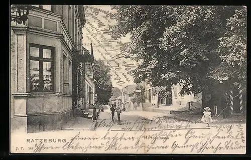 AK Ratzeburg, Blick in die Herrenstrasse