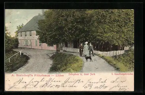 AK Lühe, Gasthaus A. Steinhoff's Fährhaus