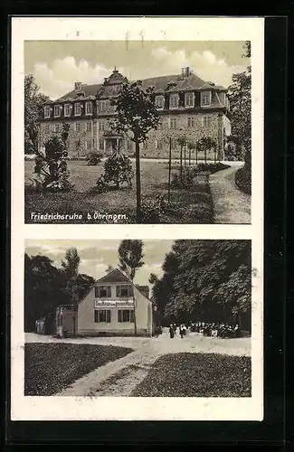 AK Friedrichsruhe b. Öhringen, Gasthaus zum grünen Haus