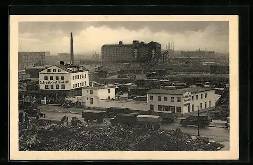 AK Hamburg, Autobahnhof Fernkraft Förstmann und Altstaedt, Eiffestrasse 56-62