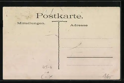 AK Zürich, Fahnenweihe des Turnverein Alte Section 1908