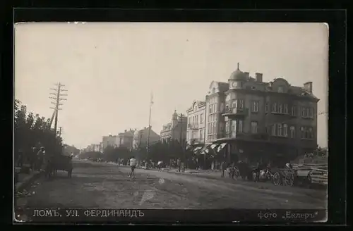 AK Lom, Partie in der Ferdinandstrasse