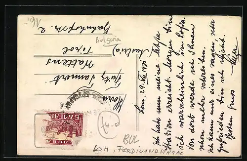 AK Lom, Partie in der Ferdinandstrasse