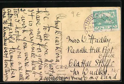 AK Napajedia, Strassenpartie, Hostinec