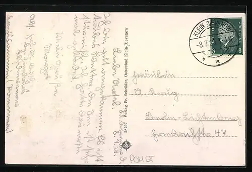 AK Klein-Dievenow, Am steilen Ufer