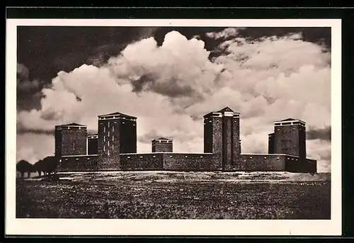 AK Hohenstein, Tannenberg-Nationaldenkmal, Gesamtansicht