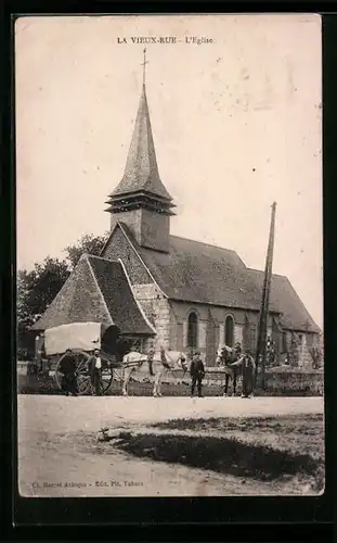 AK La Vieux-Rue, L`Eglise