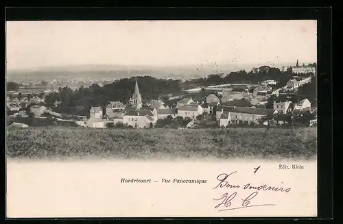 AK Hardricourt, vue panoramique