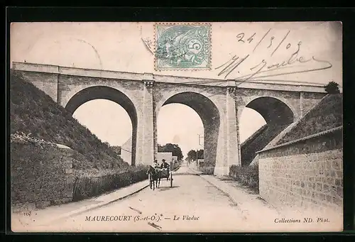 AK Maurecourt, Le Viaduc