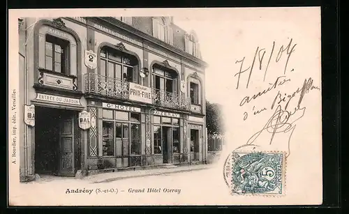 AK Andrésy, Grand Hôtel Ozeray