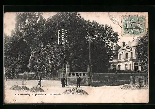 AK Andrésy, Quartier du Moussel