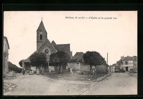 AK Bullion, L`Église et la grande rue