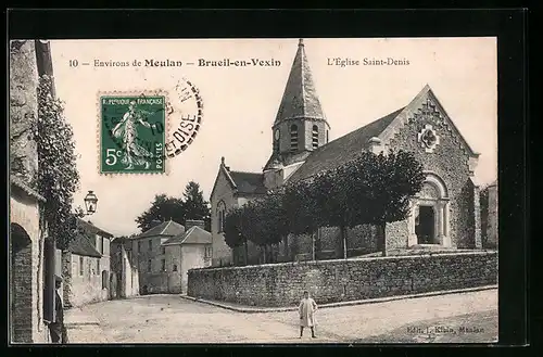 AK Brueil-en-Vexin, L`Eglise Saint-Denis