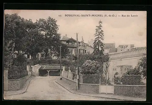 AK Bougival-Saint-Michel, Rue du Lavoir