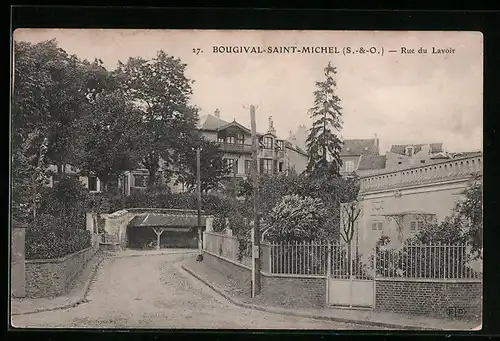 AK Bougival-Saint-Michel, Rue du Lavoir