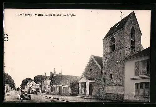 AK Le Perray-Vieille-Eglise, L`Eglise