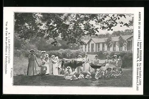 AK La Pouponnière, Vue de l`un des pavillons à Porchefontaine