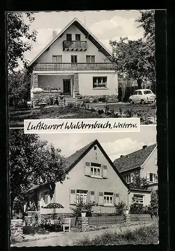 AK Waldernbach /Weilburg, Privatpension Toni Kratzheller