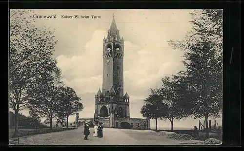 AK Grunewald, Kaiser Wilhelm Turm