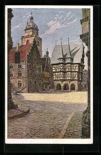 AK Alsfeld, Marktplatz