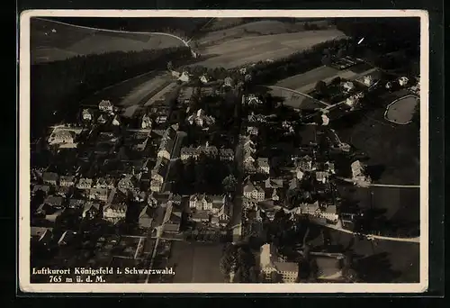 AK Königsfeld i. Schwarzwald, Teilansicht