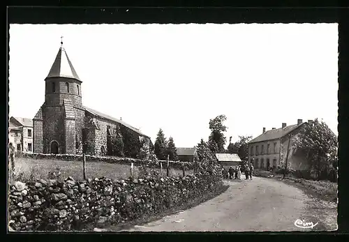 AK St-Goussaud, L`Eglise et la Poste