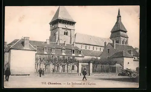 AK Chambon, Le Tribunal et l`Eglise